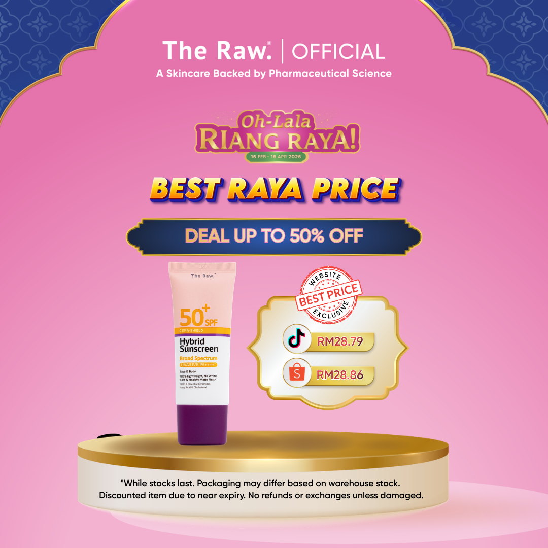 Cera-Shield Hybrid Sunscreen for Normal/Combination Skin 30g SPF 50+ PA++++* Broad Spectrum UVA / UVB (For Face & Body)