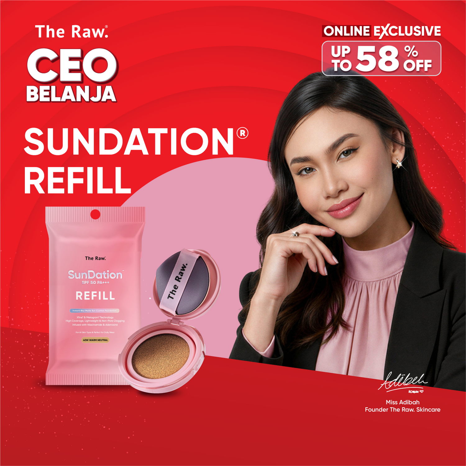 REFILL ONLY SunDation® Sun Cushion Foundation