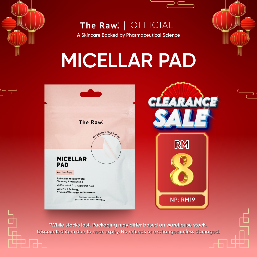 Micellar Pad Alcohol Free Makeup Remover (CLEARANCE CNY2026)