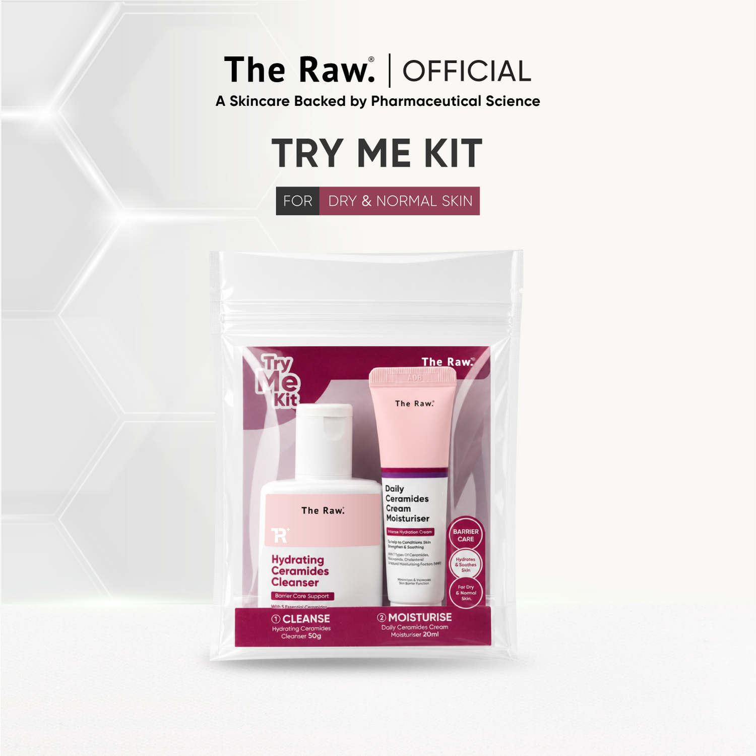 Try Me Kit - 1 Mini Cleanser + 1 Mini Moisturiser