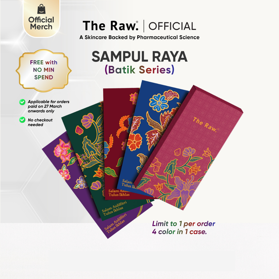 The Raw. Sampul Raya (Batik Series) with No Minimum Spend