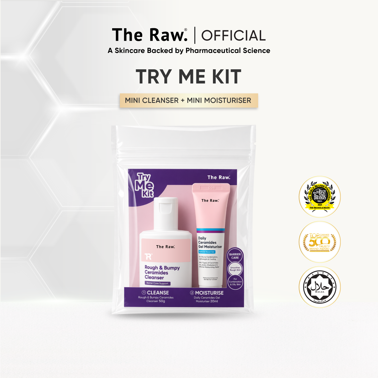 Try Me Kit - 1 Mini Cleanser + 1 Mini Moisturiser