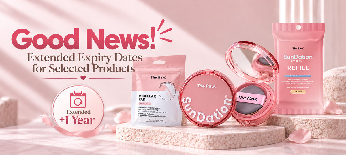Good News! Extended expiry dates for selected products